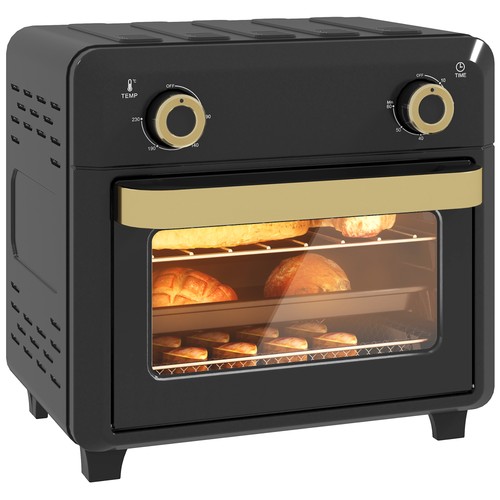 Homcom 10l air fryer oven - fryer,
