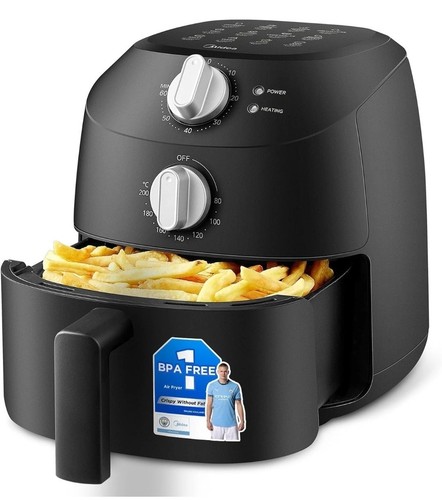 Midea compact air fryer - compact, 2l
