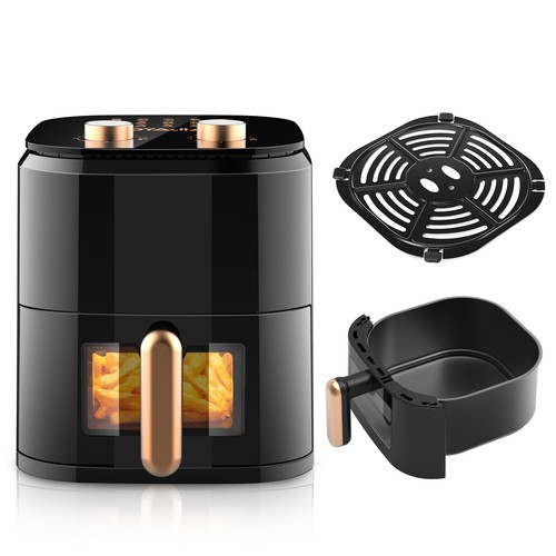 Manual air fryer large oven - large,