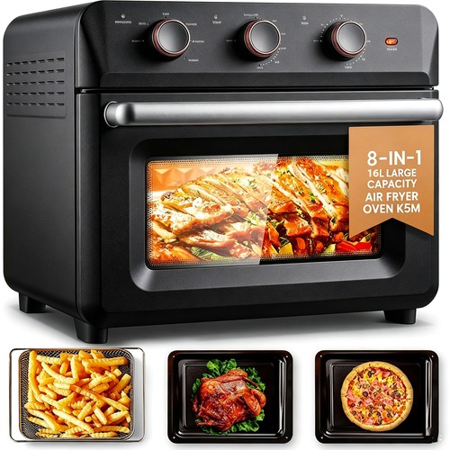 16l large air fryer oven - large,