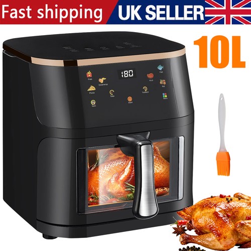 10l large air fryer 1400w - large,