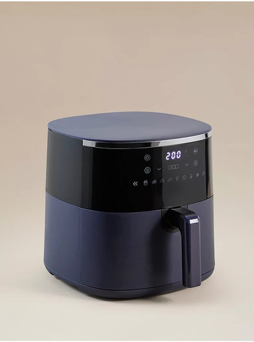 Navy digital air fryer - fryer, 5.7l